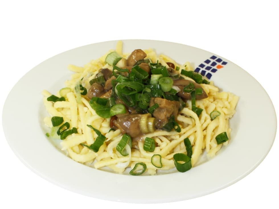 Waldpilzragout mit Spätzle