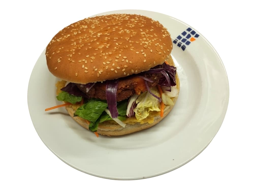 Süßkartoffel-Amaranth-Burger [15]