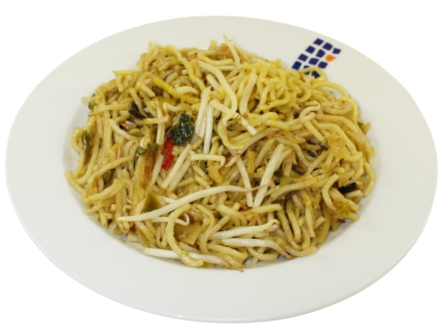 Chinesische Bratnudelpfanne