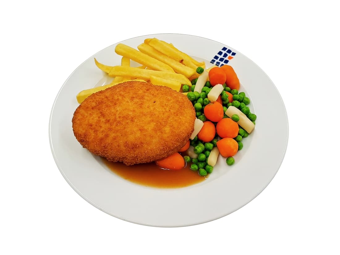 Hähnchenschnitte gefüllt mit Brokkoli-Käse-Creme