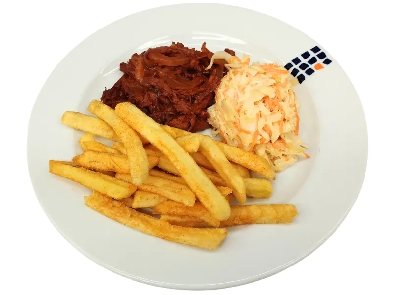 Planted Kebab BBQ mit Coleslaw