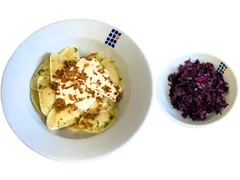 Piroggen mit Kartoffel-Quarkfüllung