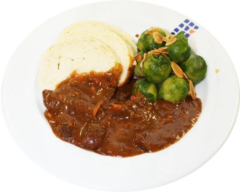 Glühweingulasch vom Rind