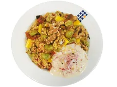 Bohnen-Bulgur-Ragout